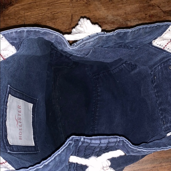 Navy Blue Hollister Tote Bag - Picture 5 of 8